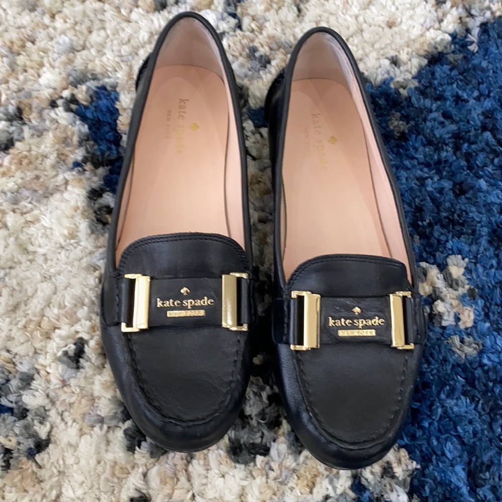 Black Kate Spade Loafers